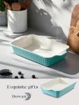 DOWAN 9x13-Inch Deep Ceramic Baking Dish
