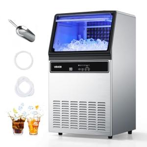 VEVOR 130Lbs Commercial Ice Maker Machine