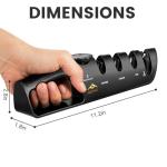 ADDYNO 4-in-1 Adjustable Knife Sharpener