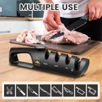 ADDYNO 4-in-1 Adjustable Knife Sharpener