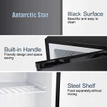 Compact 2.1 Cu.ft Stainless Steel Mini Freezer