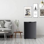 Compact 2.1 Cu.ft Stainless Steel Mini Freezer