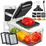 Sopito Heavy-Duty Vegetable Chopper with 6 Blades