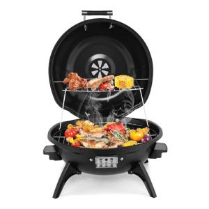 ROVSUN 1600W Tabletop Electric Grill - Portable & Removable