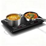 AMZCHEF 2-Burner Portable Induction Cooktop 1800W