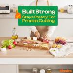 Riveira Large Wooden Cutting Board with Juice Grooves