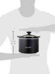 Crockpot SCR151-NP Small Black Slow Cooker