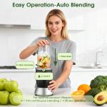 H-Duka 25000RPM Personal Blender with Portable Cups