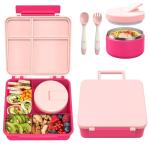 Pawtong Kids Leakproof Bento Lunch Box Set