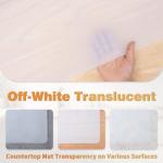 Extra Large Clear Silicone Mat for Crafts