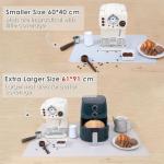 Extra Large Clear Silicone Mat for Crafts