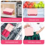 Pawtong Kids Leakproof Bento Lunch Box Set