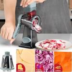 YOUCZON Multi-Purpose Rotary Cheese Grater with Handle