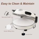 YIBAKE 12-Inch Electric Countertop Pizza Oven