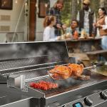 Stainless Steel Rotisserie Kit for Gas Grills