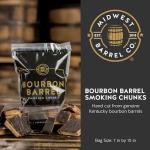 Bourbon Barrel Smoking Wood Chunks for BBQ