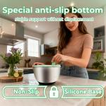 5.3Qt Stainless Steel Salad Spinner with Crank