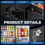24 Inch Under Counter Beverage Refrigerator for Drinks