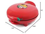 Elite Gourmet 8" Electric Quesadilla Maker in Red