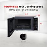 Magic Chef 1000W Compact Countertop Microwave Oven