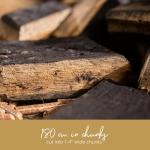 Bourbon Barrel Smoking Wood Chunks for BBQ