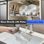 Cusimax 200W Electric Meat Slicer with Stainless Steel Blades