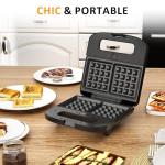 Sunvivi 3-in-1 Electric Sandwich Maker and Grill