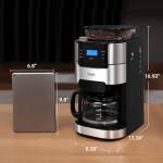 Gevi 10-Cup Coffee Maker with Built-in Grinder