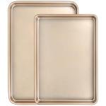 Set of 2 Nonstick Baking Sheets, Heavy Duty
