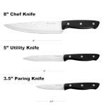3-Piece Ultra Sharp Chef Knife Set
