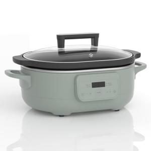 6 Quart Programmable Slow Cooker with Nonstick Pot