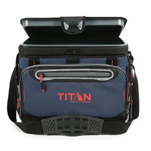 Titan Deep Freeze 30 Can Zipperless Cooler - Navy