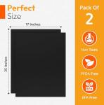 Heavy Duty Non-Stick Oven Liner Mats - 2 Pack