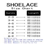 KURISET Non-Slip Round Shoelaces for Hiking