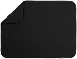 XL Black Absorbent Dish Drying Mat 18"x24