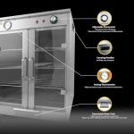 Electric Hot Box Food Warmer for Pizza and Snacks