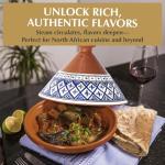 Kamsah 12" Moroccan Tagine Pot - Non-Stick