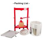 30L Mosakar Hydraulic Fruit Press for Home Use