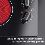Karinear 4-Burner 24-Inch Electric Cooktop