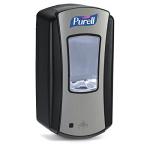 Touch-Free Purell Hand Sanitizer Dispenser in Chrome