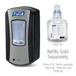 Touch-Free Purell Hand Sanitizer Dispenser in Chrome