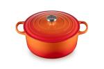 Le Creuset 7.25 qt. Flame Dutch Oven