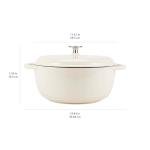 Amazon Basics Large Enameled Cast Iron Dutch Oven