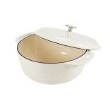 Amazon Basics Large Enameled Cast Iron Dutch Oven