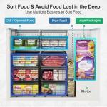 Adjustable Chest Freezer Organizer Bins - 2 Pack