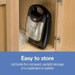 Hamilton Beach Mini Waffle Maker - Black & Stainless