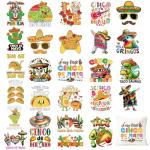 Cinco De Mayo Iron-On Transfers – 26 Sheets