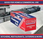 Premium Aluminum Foil - 12"x1000' Roll