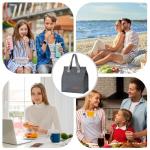 Insulated Lunch Bag - Large, Leakproof Tote