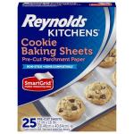 Reynolds Pre-Cut Parchment Paper Baking Sheets, 100 Count